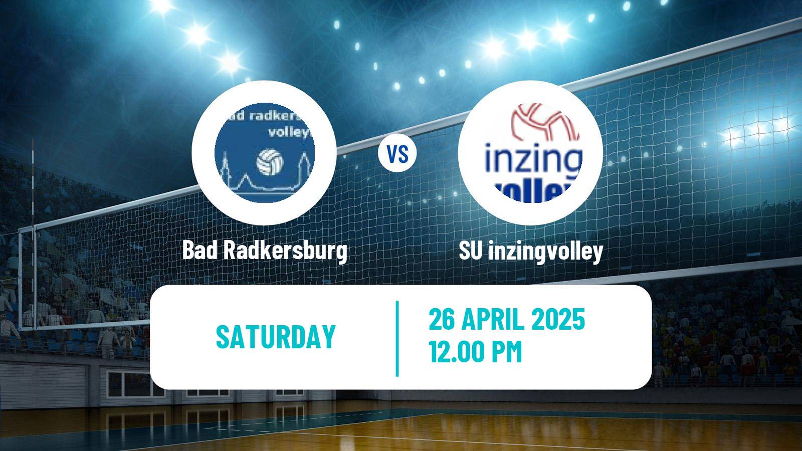 Volleyball Austrian Volley League Women Bad Radkersburg - SU inzingvolley