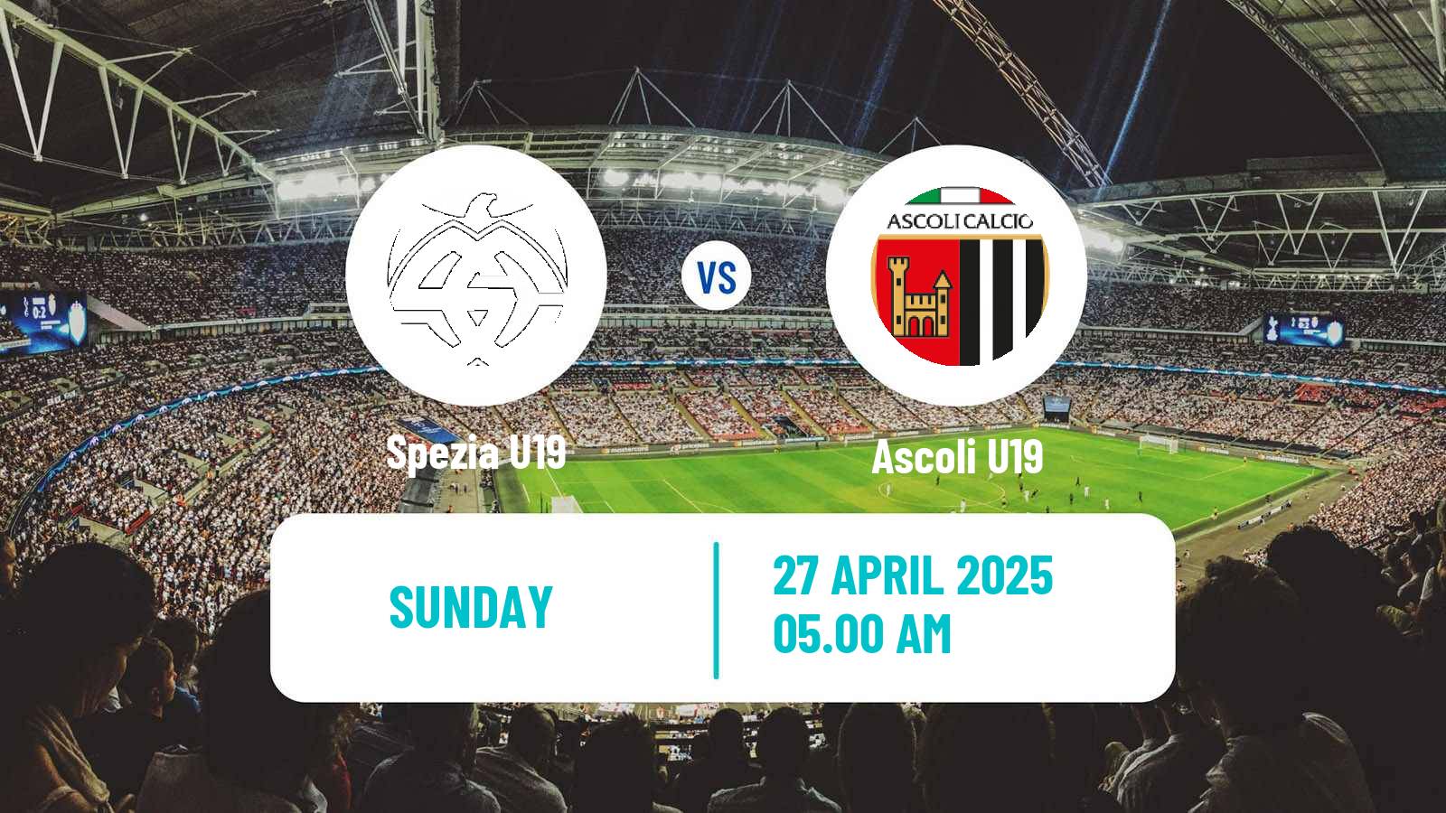 Football Italian Primavera 2 Spezia U19 - Ascoli U19