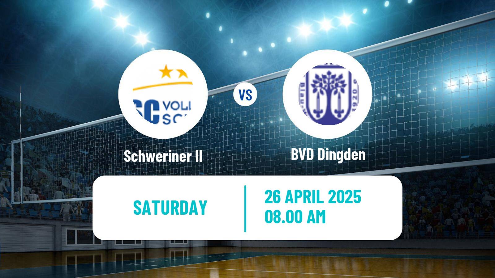 Volleyball German 2 Bundesliga North Volleyball Women Schweriner II - Dingden