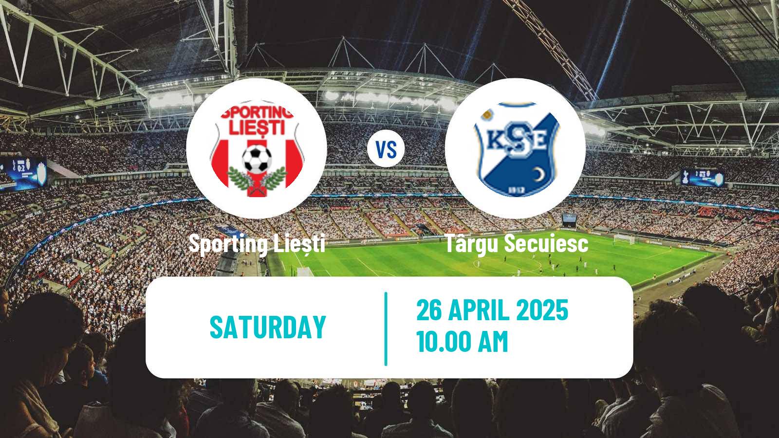 Football Romanian Liga 3 - Seria 2 Sporting Liești - Târgu Secuiesc