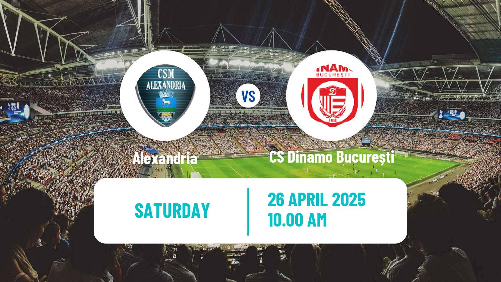 Soccer Romanian Liga 3 - Seria 4 Alexandria - CS Dinamo București