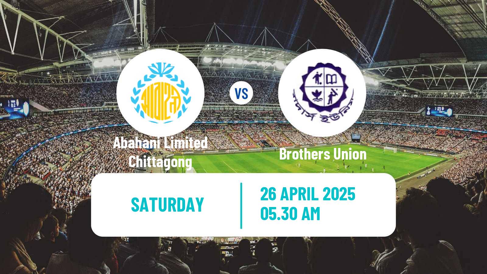 Soccer Bangladesh Premier League Football Abahani Limited Chittagong - Brothers Union