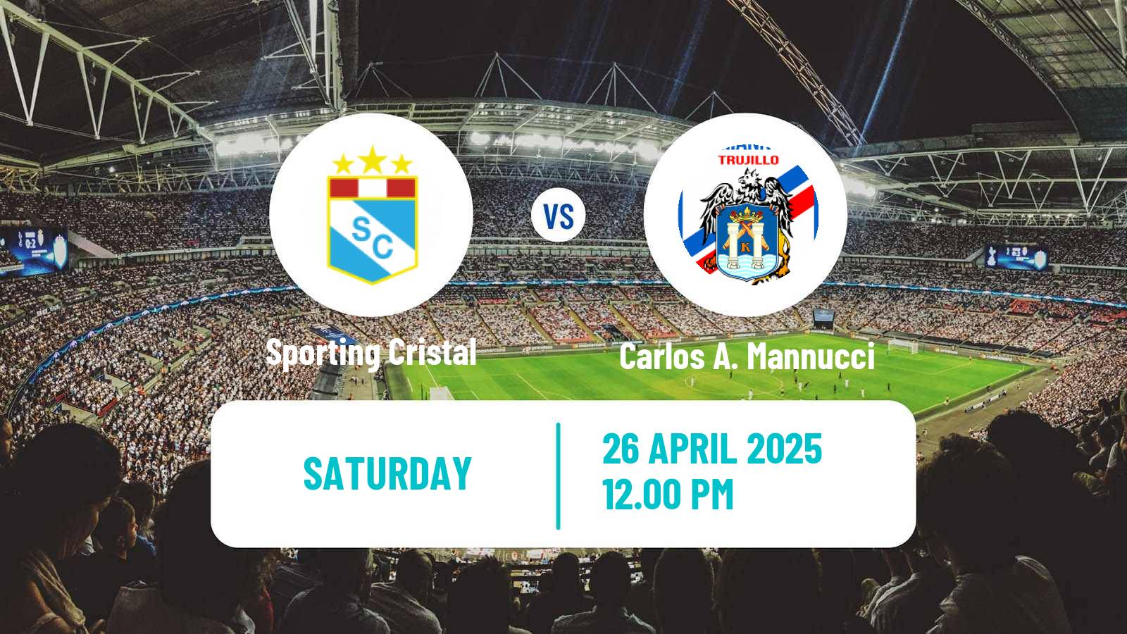 Soccer Peruvian Liga Women Sporting Cristal - Carlos A. Mannucci
