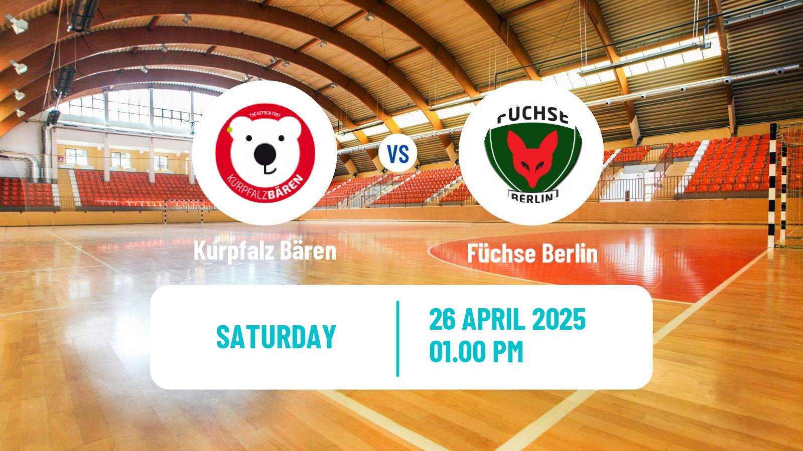 Handball German 2 Bundesliga Handball Women Kurpfalz Bären - Füchse Berlin