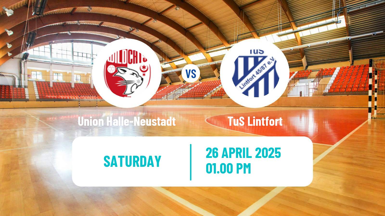 Handball German 2 Bundesliga Handball Women Union Halle-Neustadt - Lintfort