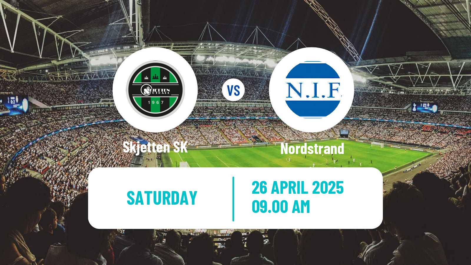 Football Norwegian Division 3 - Group 3 Skjetten - Nordstrand