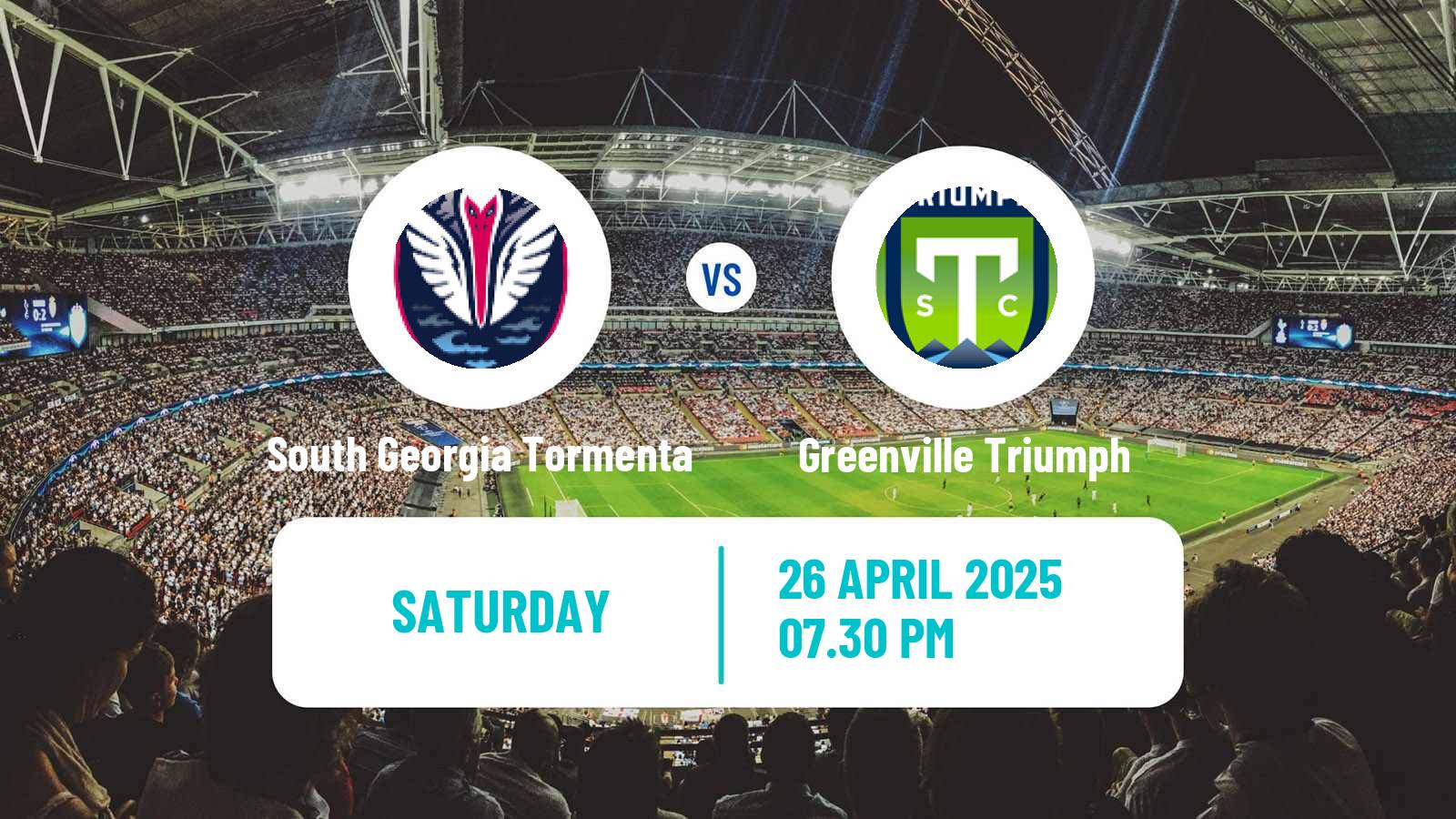 Soccer  USL League One Cup South Georgia Tormenta - Greenville Triumph