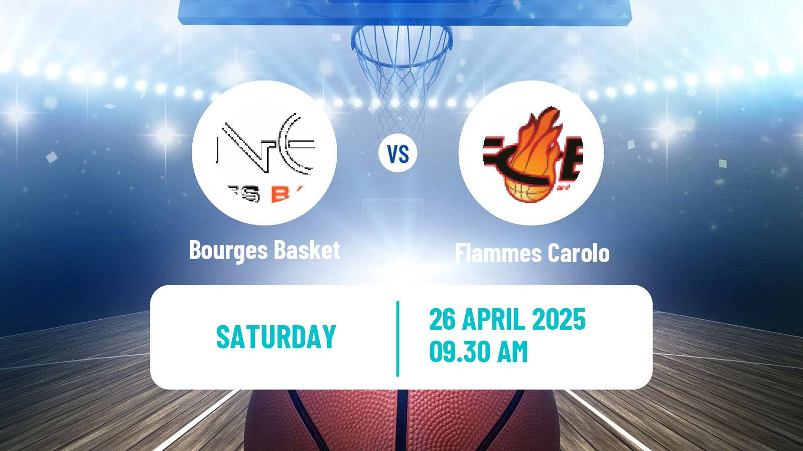 Basketball French Cup Basketball Women Bourges Basket - Flammes Carolo