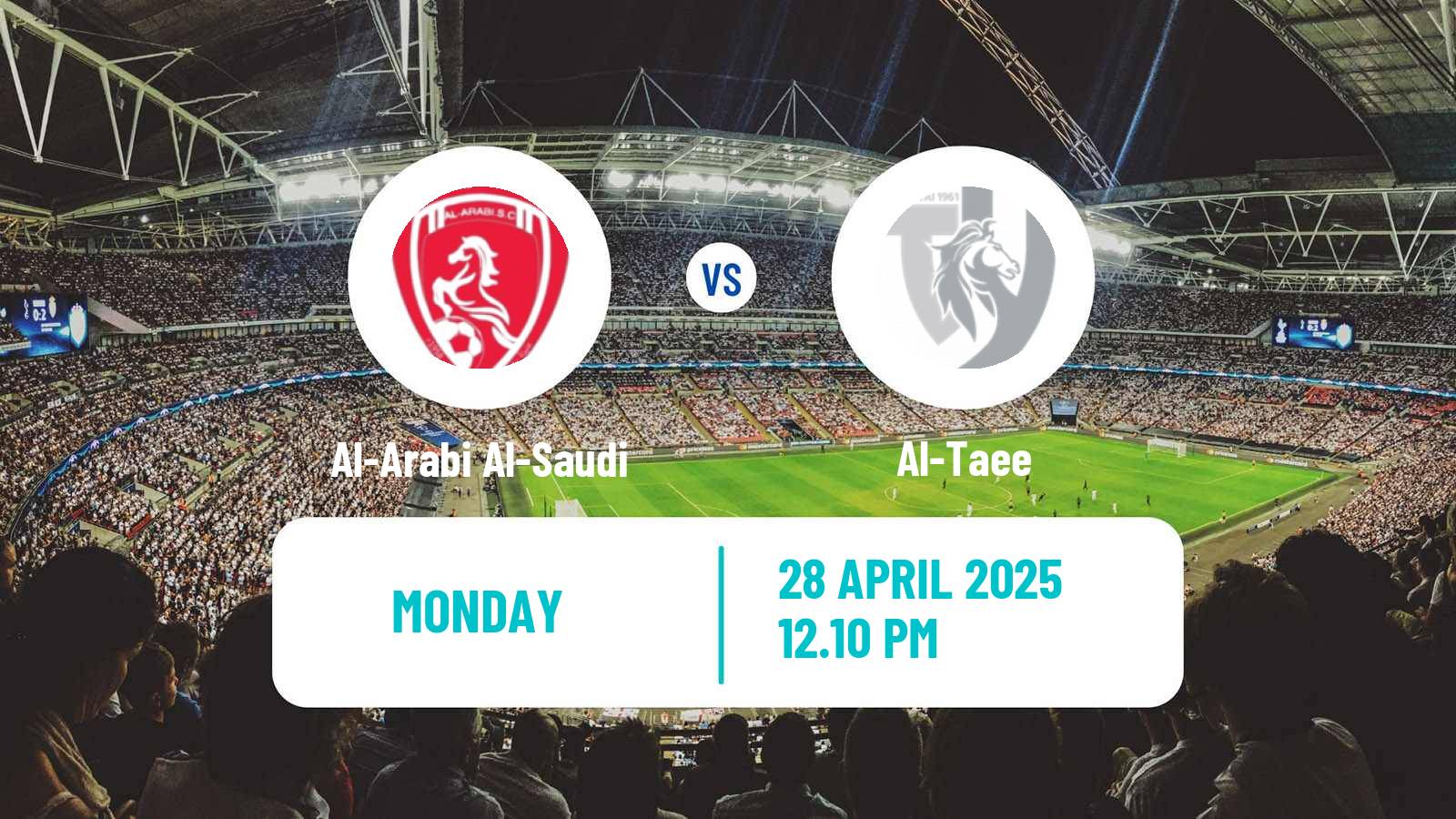 Soccer Saudi Division 1 Al-Arabi Al-Saudi - Al-Taee