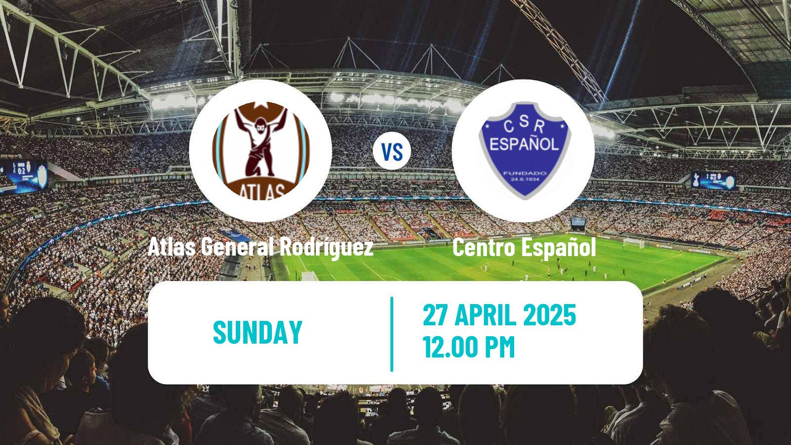 Soccer Argentinian Primera C Atlas General Rodríguez - Centro Español
