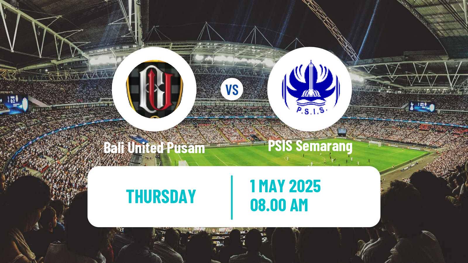 Soccer Indonesian Liga 1 Bali United Pusam - PSIS Semarang