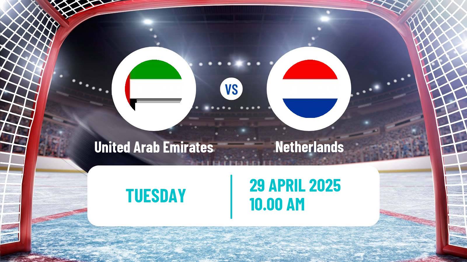 Hockey IIHF World Championship IIA United Arab Emirates - Netherlands