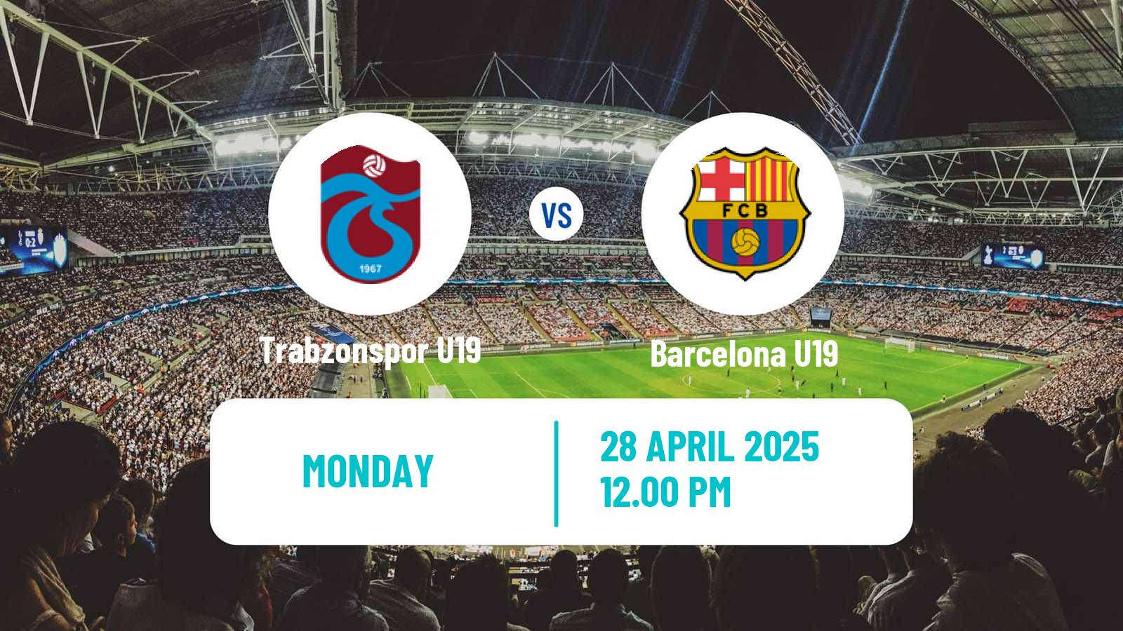 Soccer UEFA Youth League Trabzonspor U19 - Barcelona U19