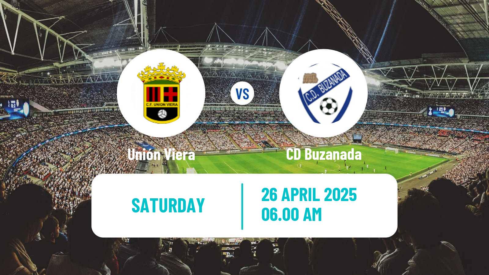 Soccer Spanish Tercera RFEF - Group 12 Unión Viera - Buzanada