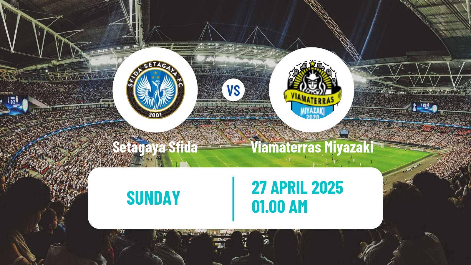Soccer Japan Nadeshiko League Women Setagaya Sfida - Viamaterras Miyazaki
