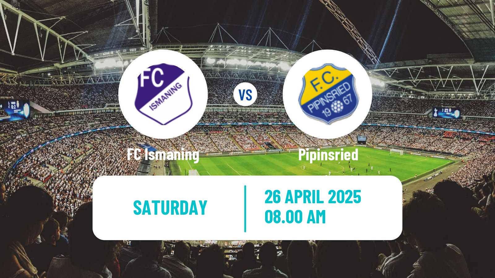 Soccer German Oberliga Bayern Süd Ismaning - Pipinsried