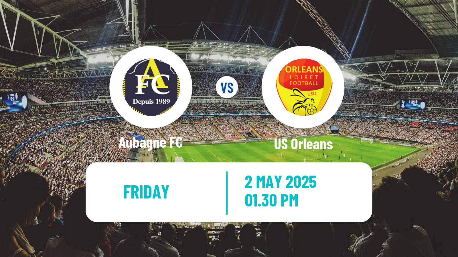 Soccer French National League Aubagne - Orleans