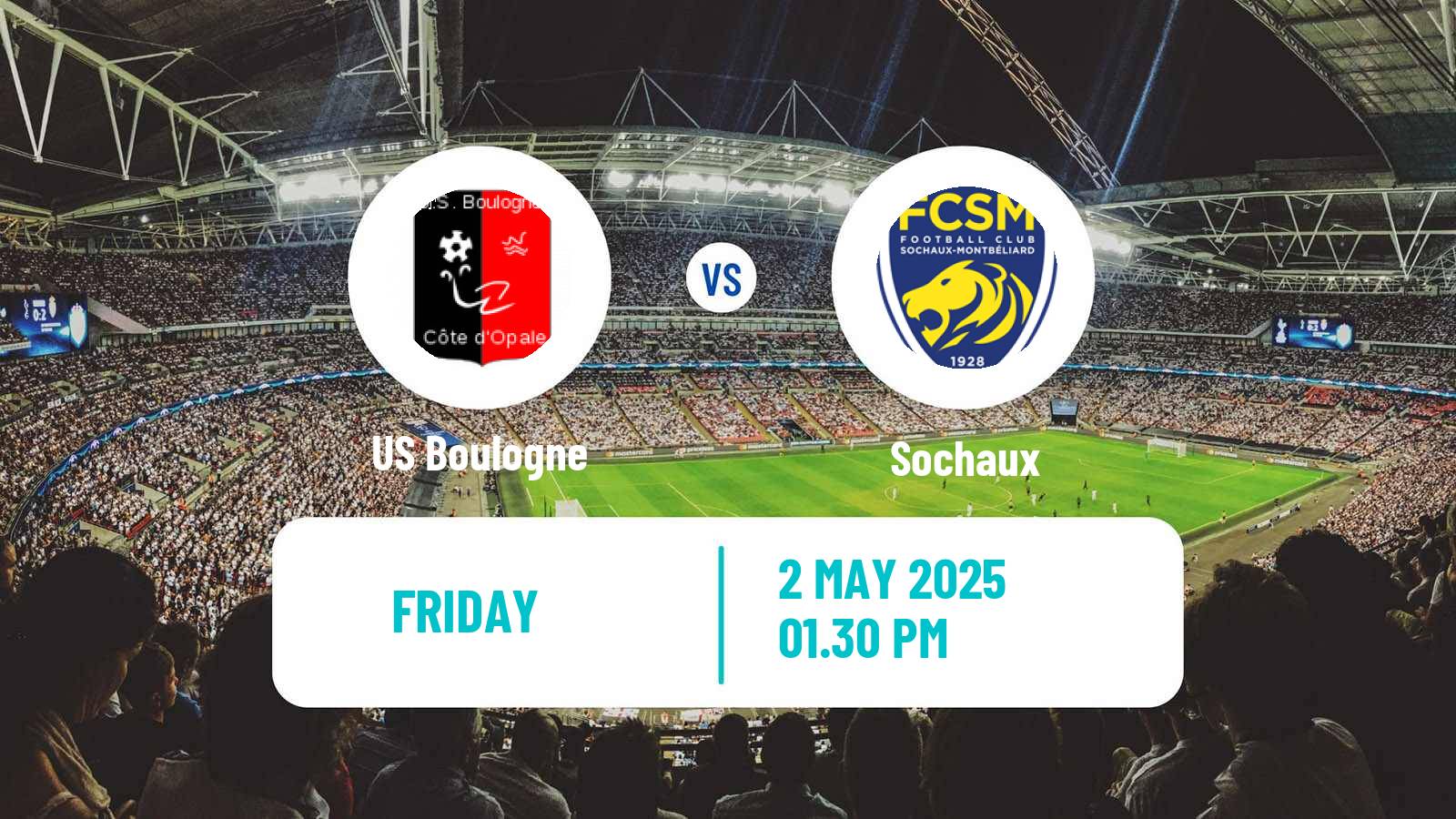 Soccer French National League Boulogne - Sochaux