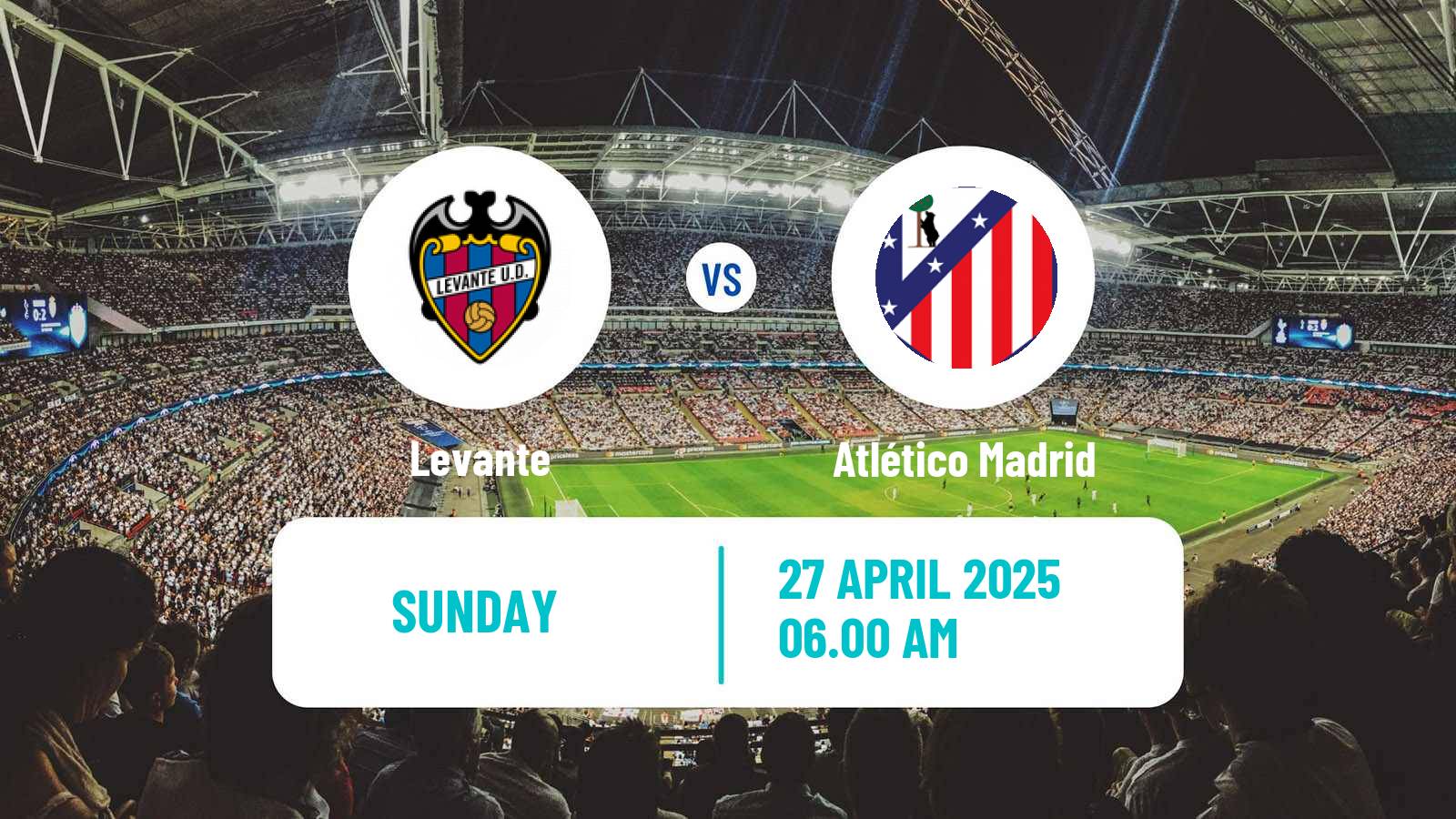 Soccer Spanish Primera División Women Levante - Atlético Madrid