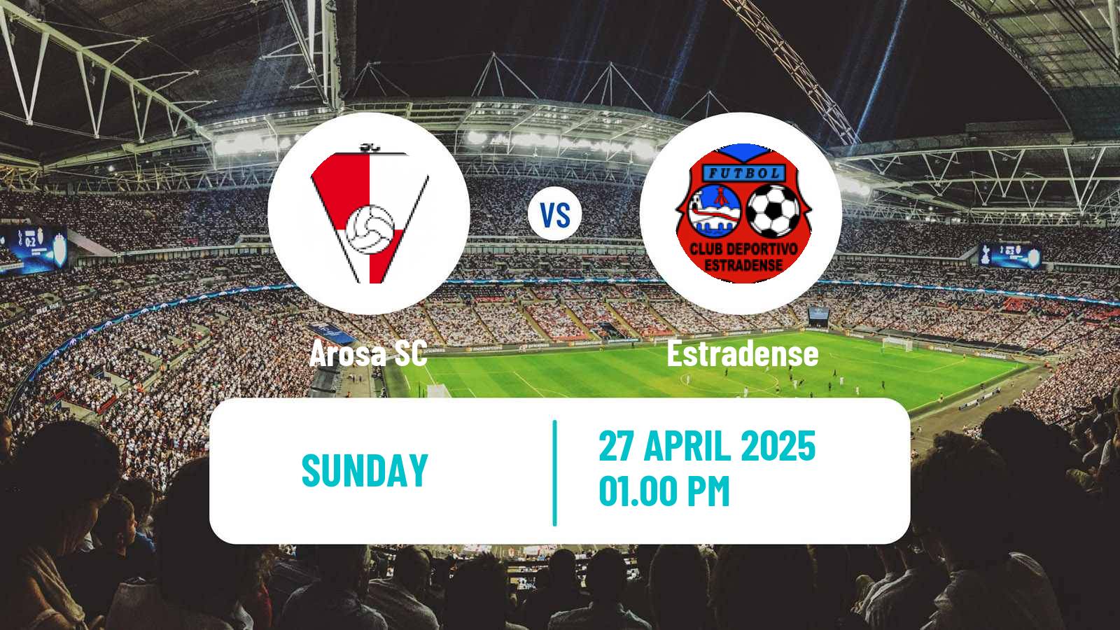 Soccer Spanish Tercera RFEF - Group 1 Arosa - Estradense