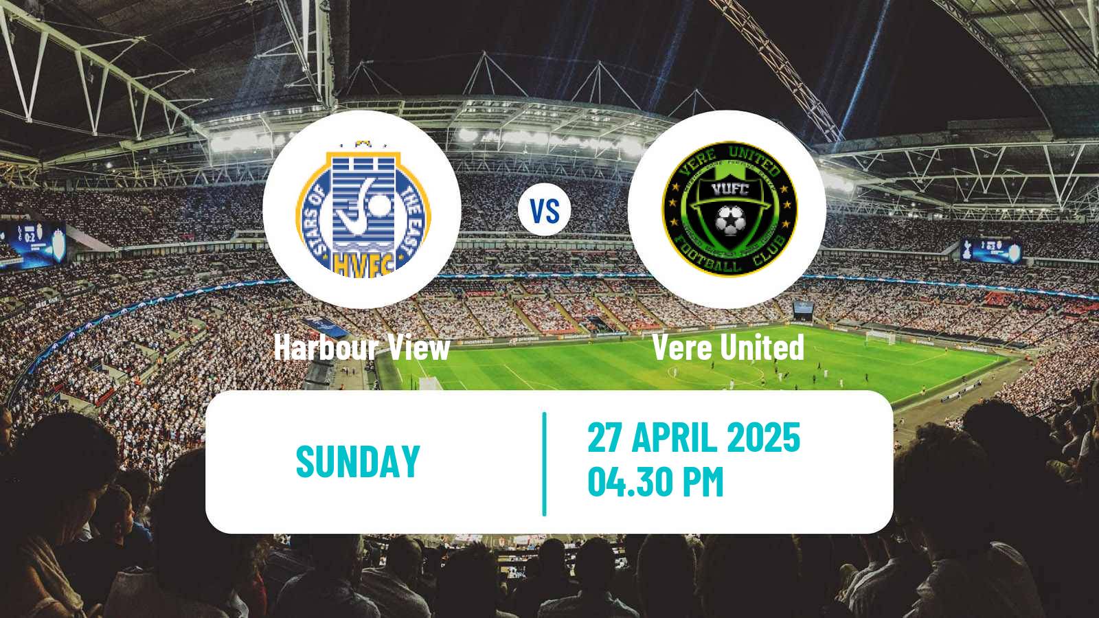 Soccer Jamaica National Premier League Harbour View - Vere United