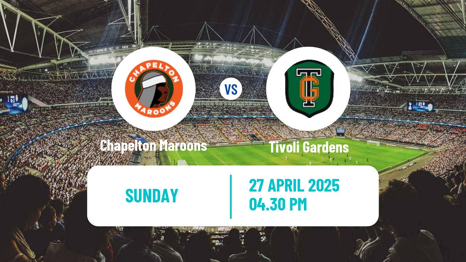 Soccer Jamaica National Premier League Chapelton Maroons - Tivoli Gardens