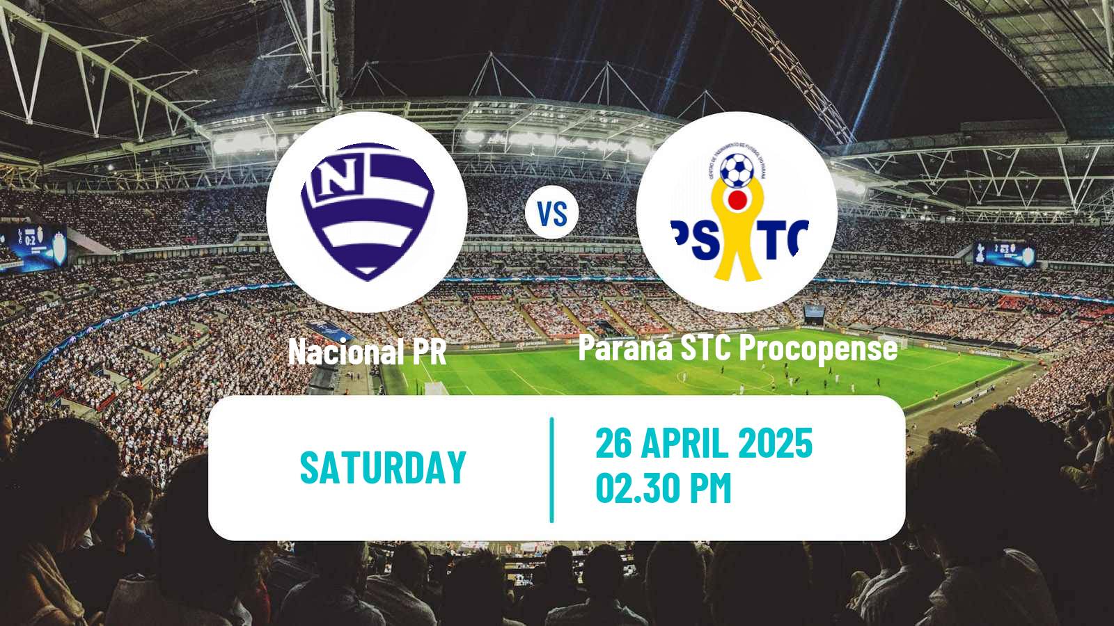 Soccer Brazilian Campeonato Paranaense 2 Nacional PR - Paraná STC Procopense