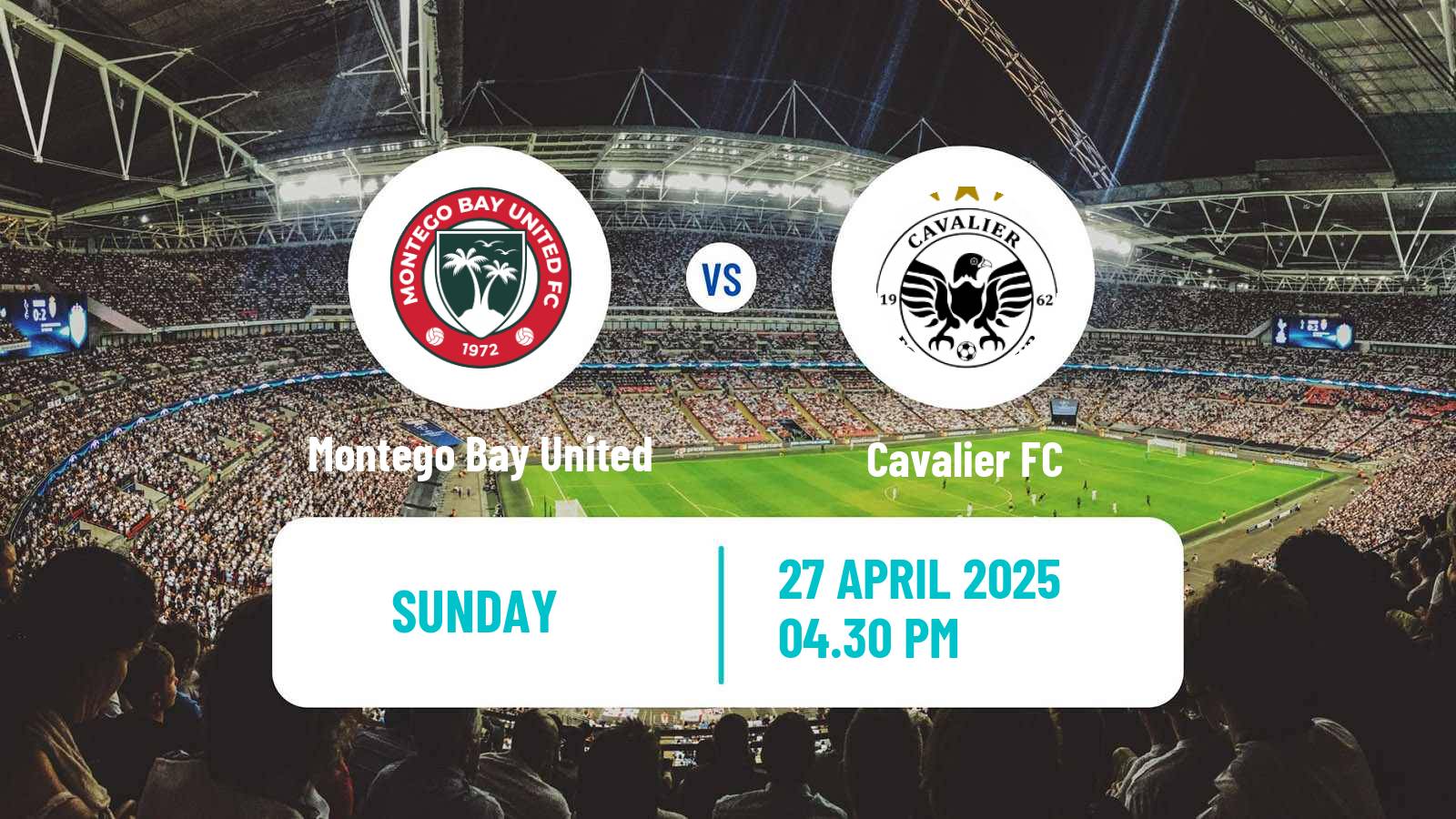 Soccer Jamaica National Premier League Montego Bay United - Cavalier