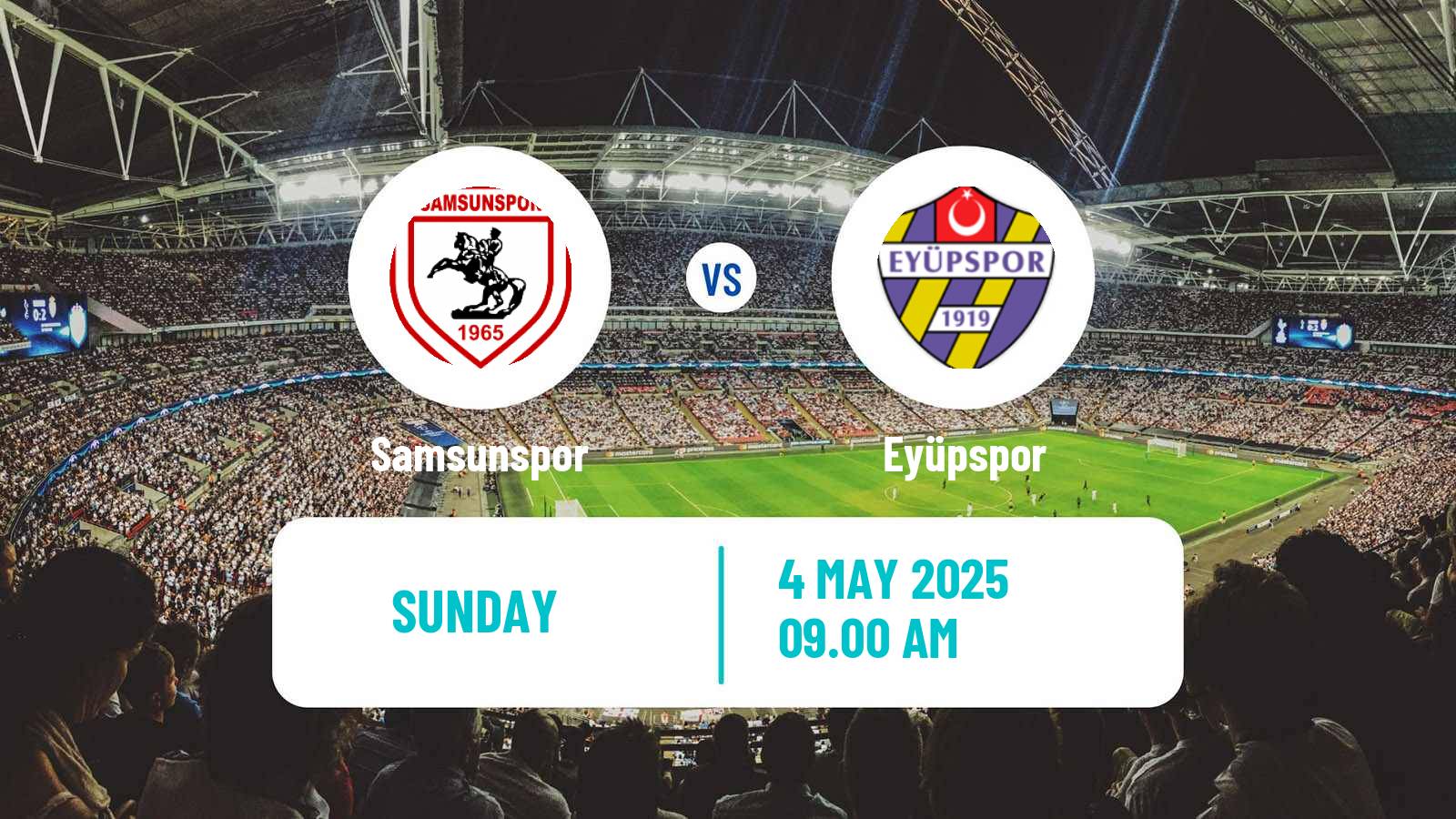 Soccer Turkish Super League Samsunspor - Eyüpspor