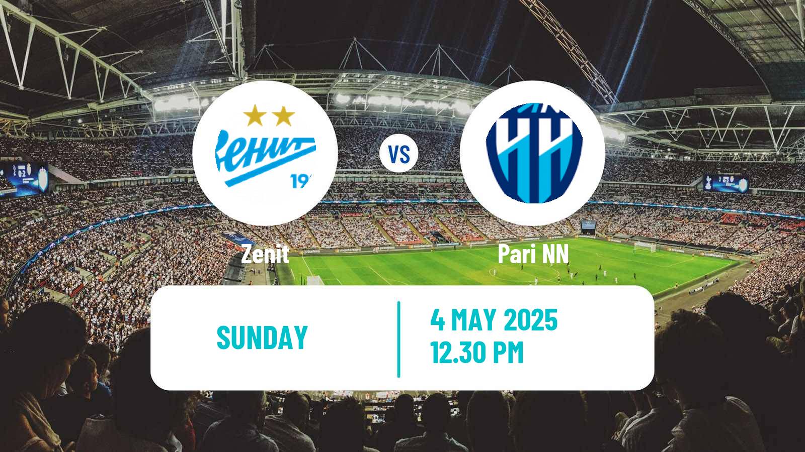 Soccer Russian Premier League Zenit - Pari NN