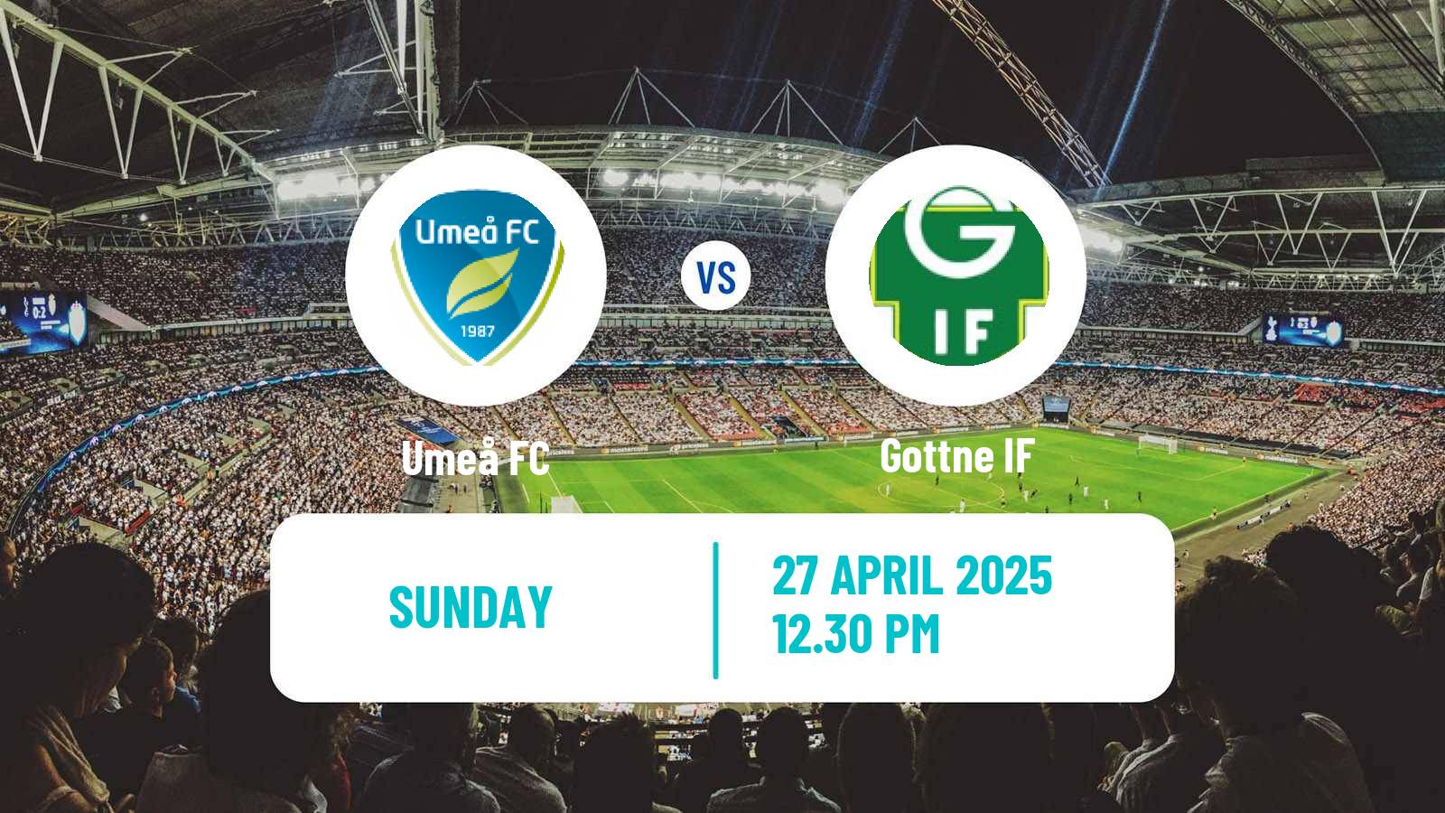 Soccer Swedish Division 2 - Norrland Umeå - Gottne