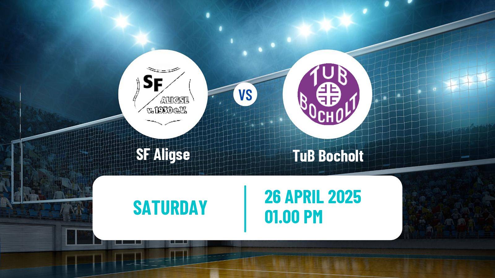 Volleyball German 2 Bundesliga North Volleyball Aligse - Bocholt