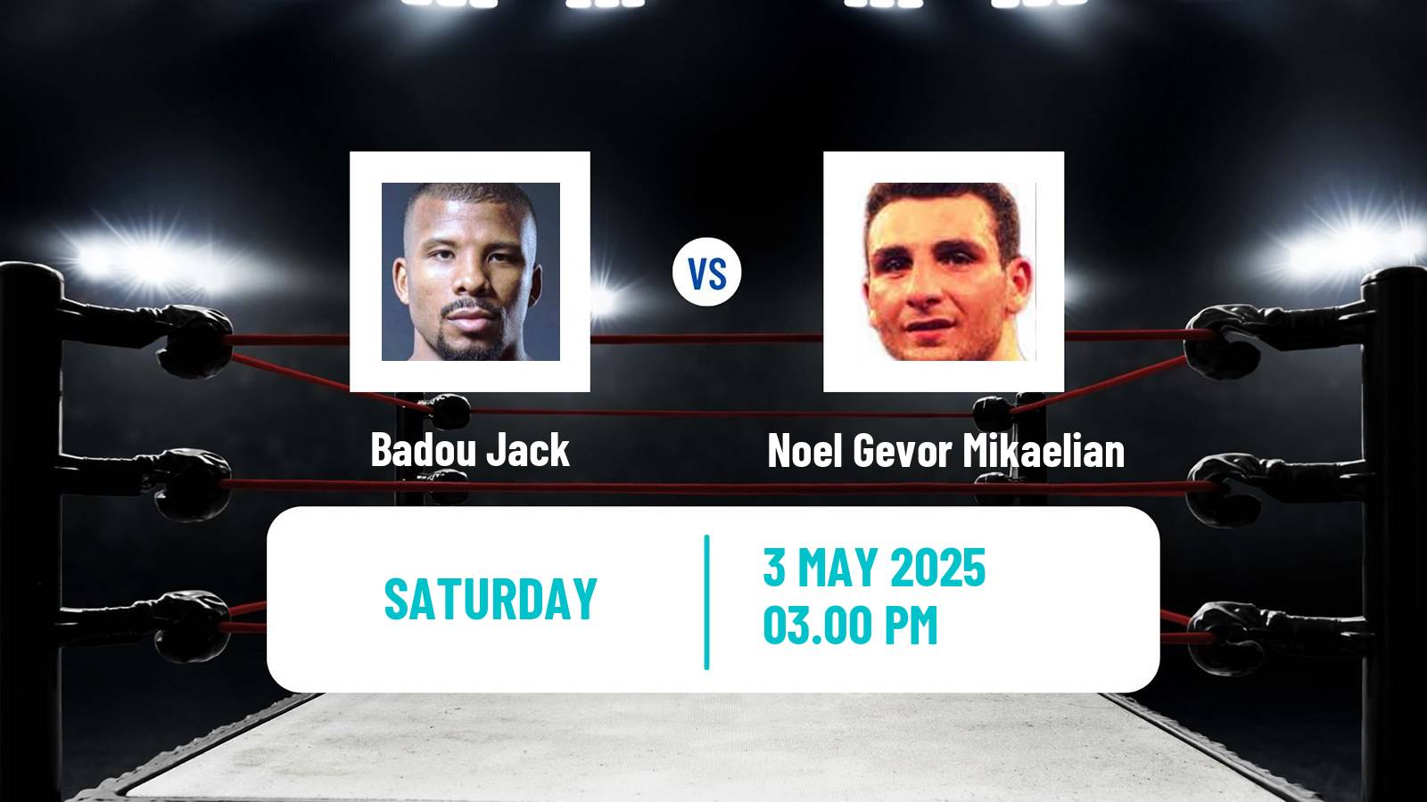 Boxing Cruiserweight WBC Title Men Badou Jack - Noel Gevor Mikaelian