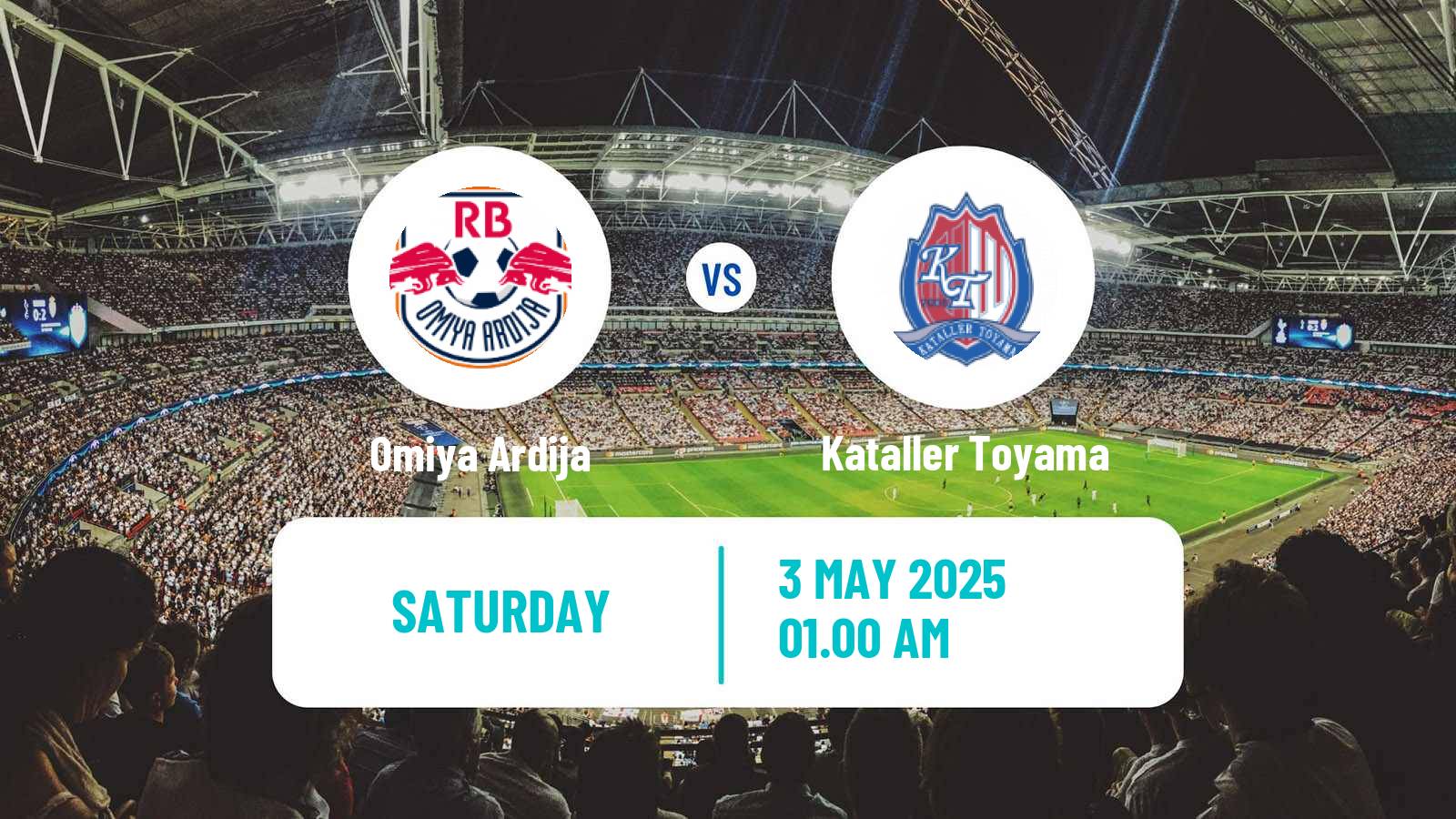 Soccer Japan J2 League Omiya Ardija - Kataller Toyama