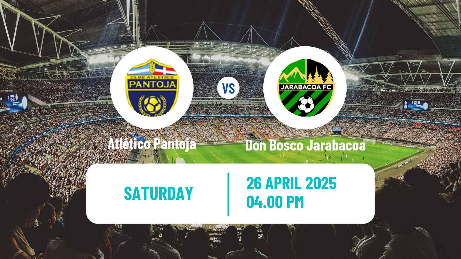 Football Dominican Republic Copa de la LDF Atlético Pantoja - Don Bosco Jarabacoa