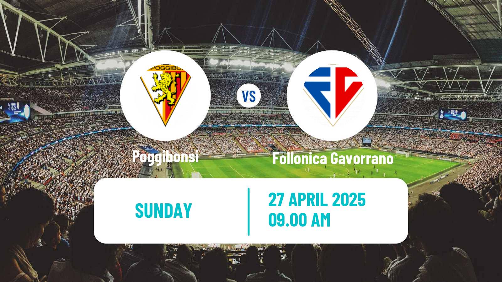 Soccer Italian Serie D - Group E Poggibonsi - Follonica Gavorrano