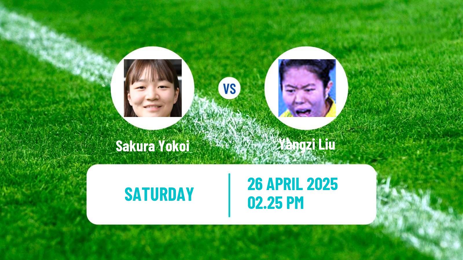 Table tennis Wtt Contender Tunis Women Sakura Yokoi - Yangzi Liu