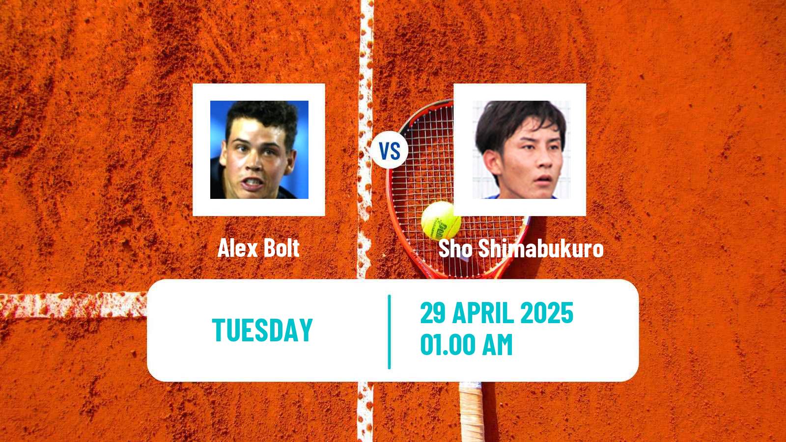 Tennis Guangzhou Challenger Men Alex Bolt - Sho Shimabukuro
