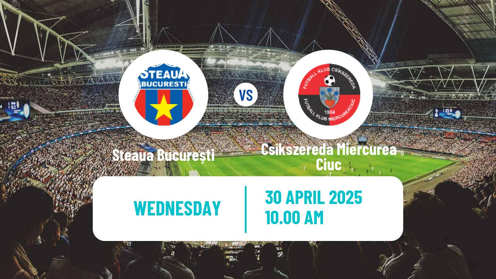 Soccer Romanian Division 2 Steaua București - Csíkszereda Miercurea Ciuc