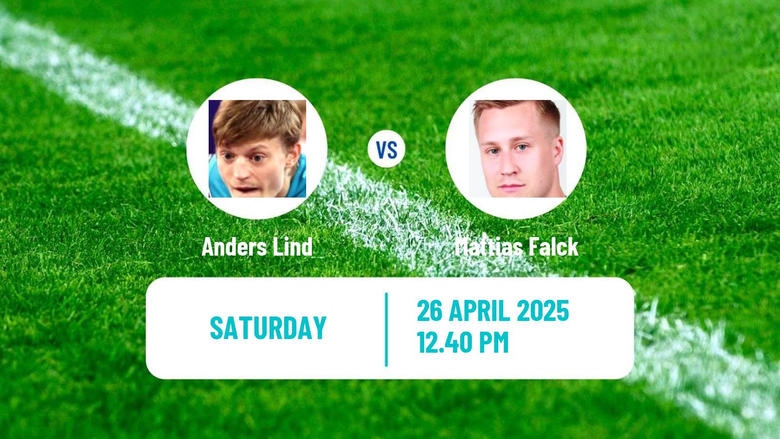 Table tennis Wtt Contender Tunis Men Anders Lind - Mattias Falck