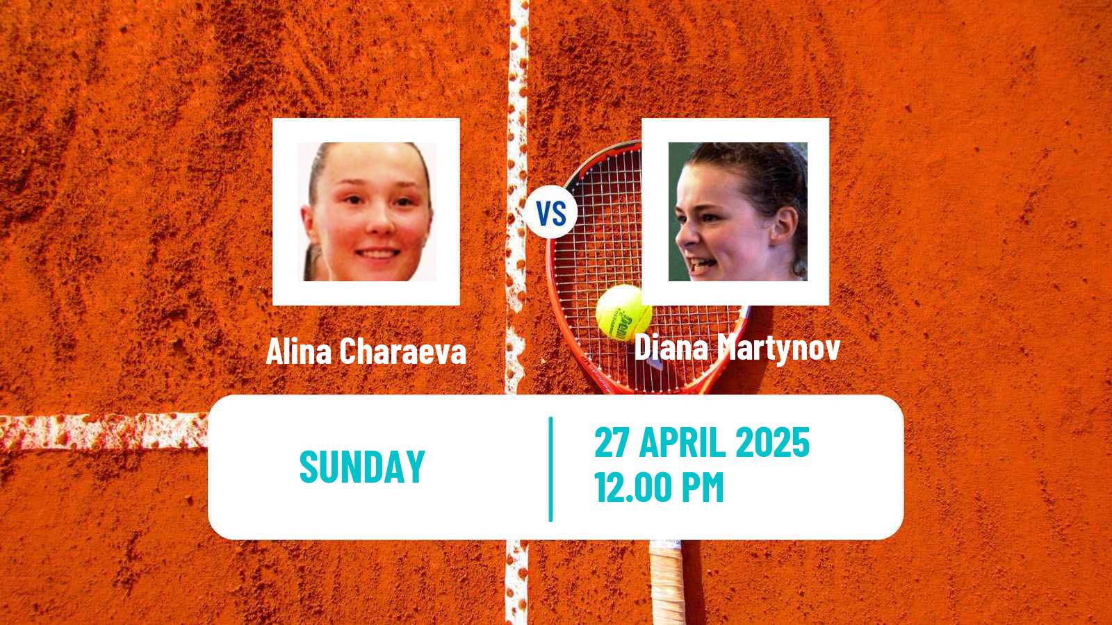 Tennis Saint Malo Challenger Women 2025 Alina Charaeva - Diana Martynov