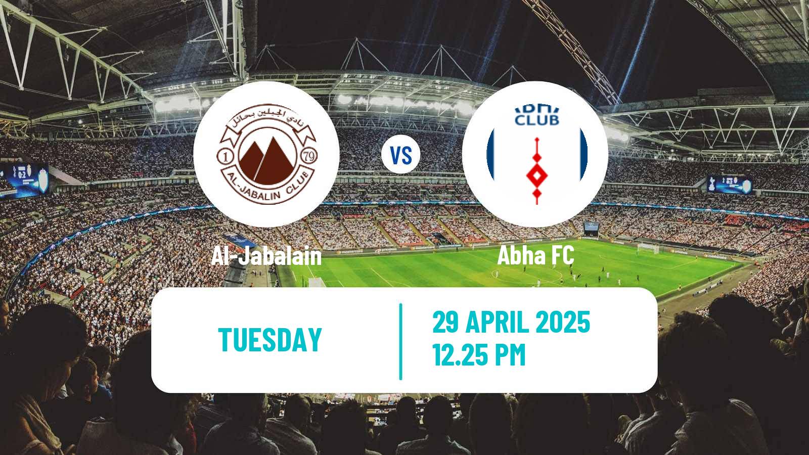 Soccer Saudi Division 1 Al-Jabalain - Abha