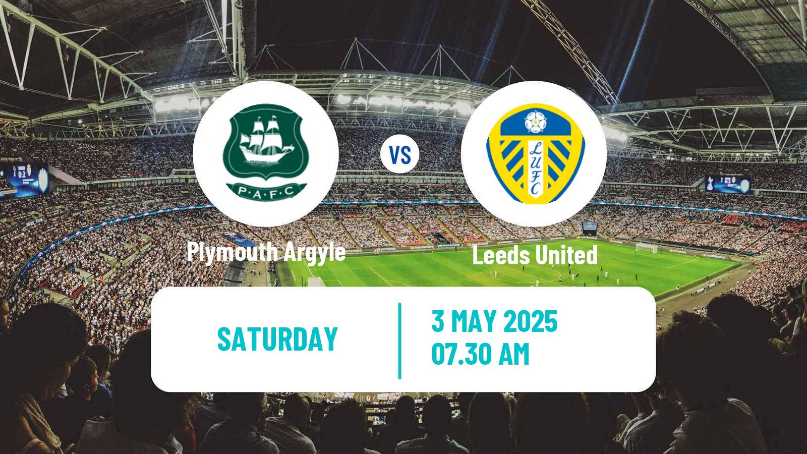 Soccer English League Championship Plymouth Argyle - Leeds United