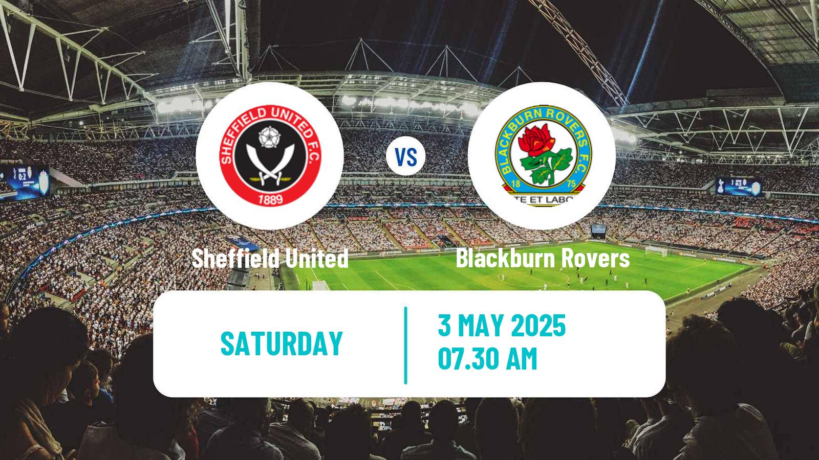 Soccer English League Championship Sheffield United - Blackburn Rovers