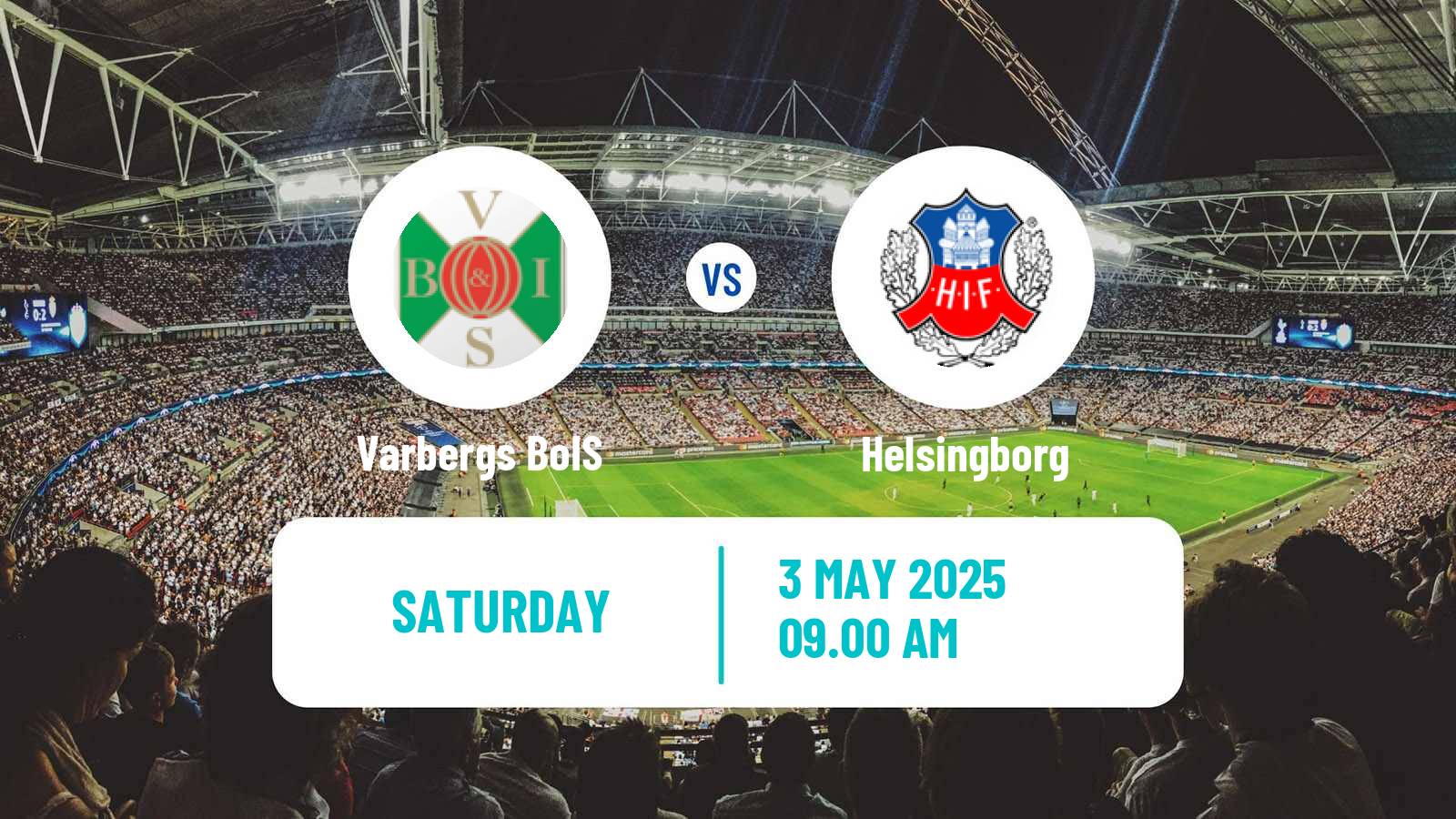Soccer Swedish Superettan Varbergs BoIS - Helsingborg