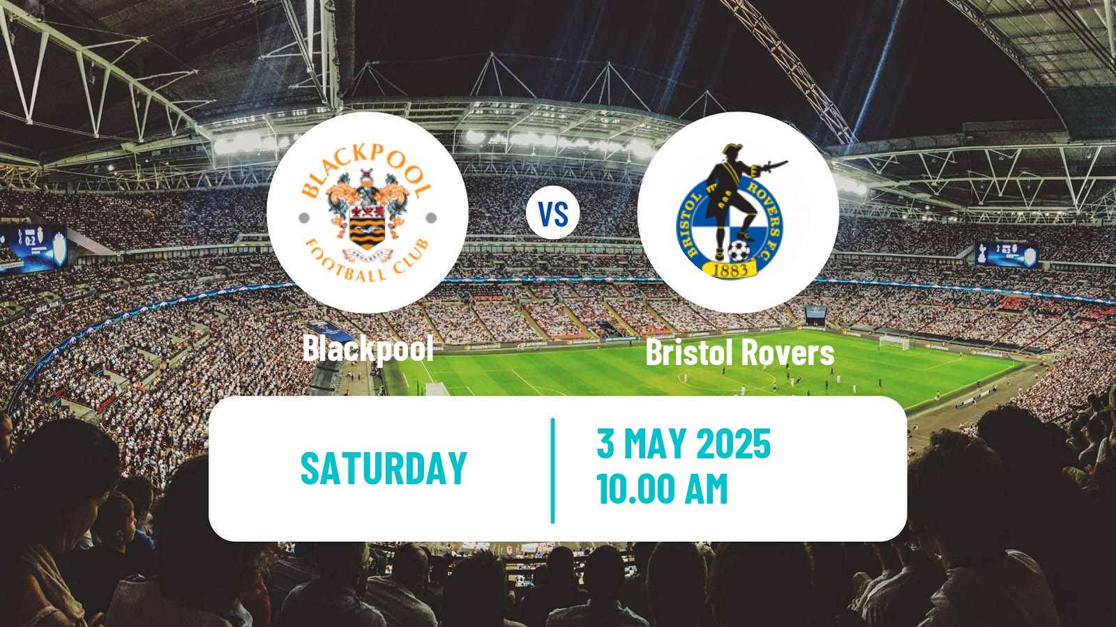 Soccer English League One Blackpool - Bristol Rovers