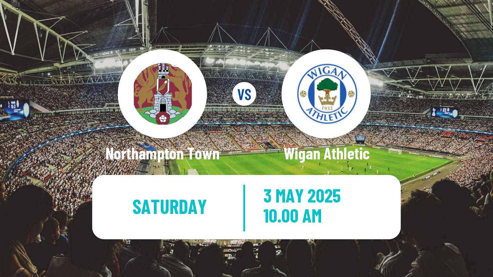 Soccer English League One Northampton Town - Wigan Athletic