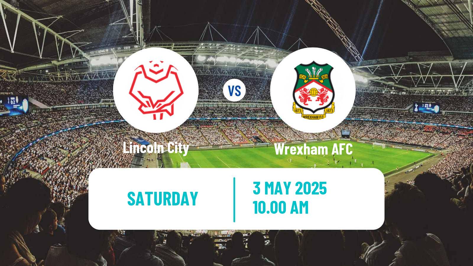 Soccer English League One Lincoln City - Wrexham