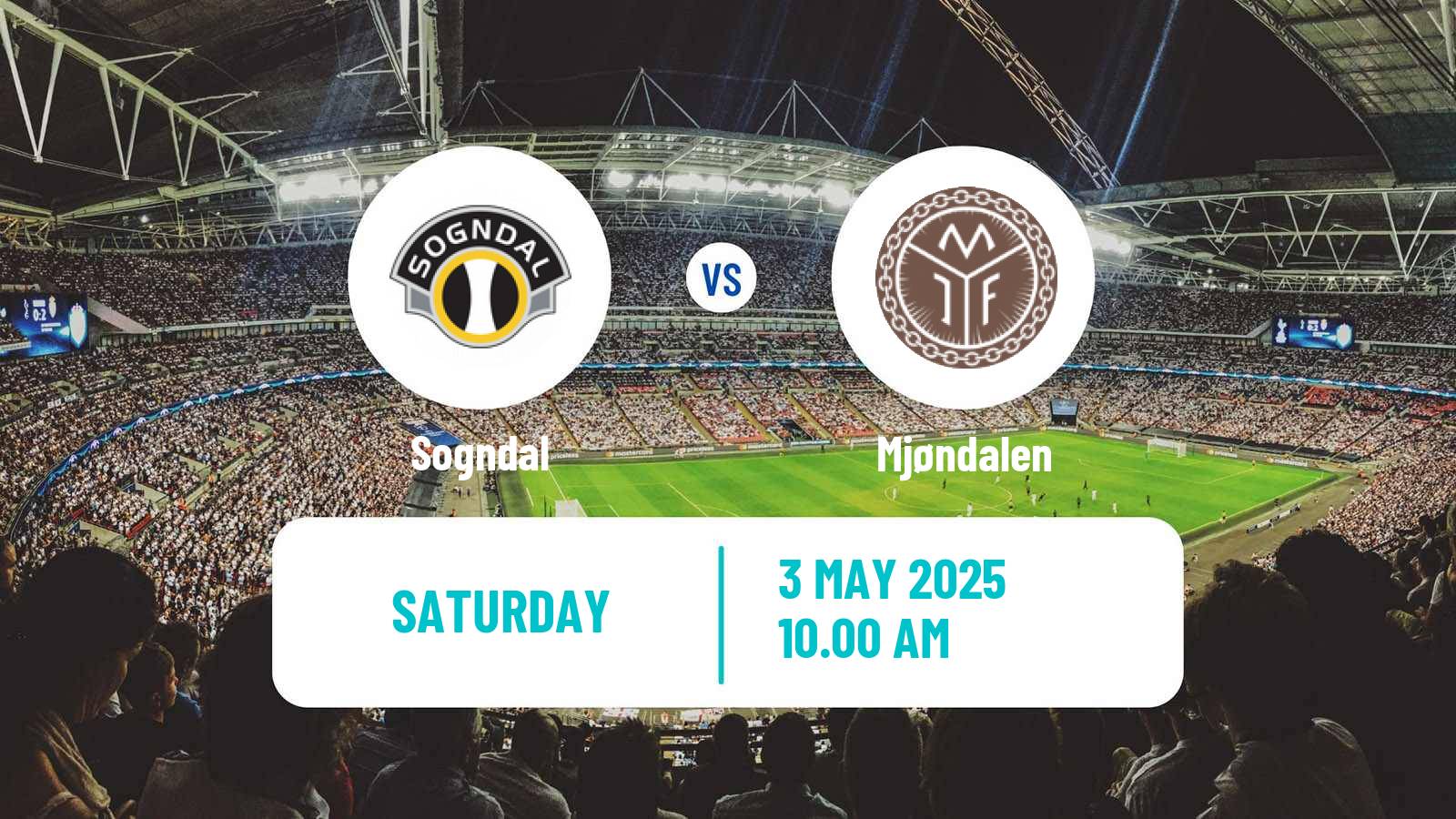 Soccer Norwegian Adeccoligaen Sogndal - Mjøndalen