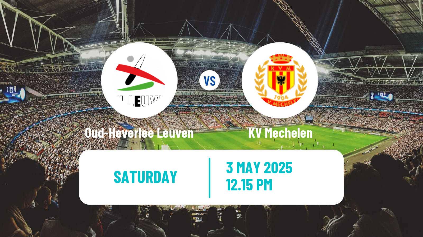 Soccer Belgian Jupiler Pro League Oud-Heverlee Leuven - KV Mechelen